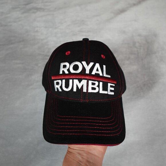 WWE Royal Rumble 2018 Strapback Hat Cap Adult Size Black NEW - Picture 1 of 7